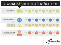 infografika VLASTNICKA STRUKTURA CZ FIREM