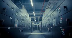 Datacentrum ilustrace