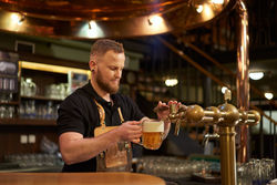 Pilsner Urquell tapster