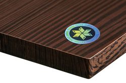 Hologram zadni strana dvirka zdroj Trachea Wood